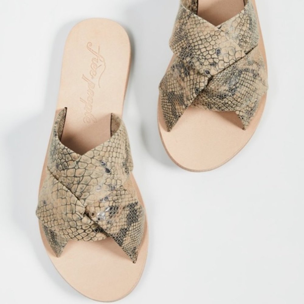 NIB Free People Rio Vista Slide Sandals